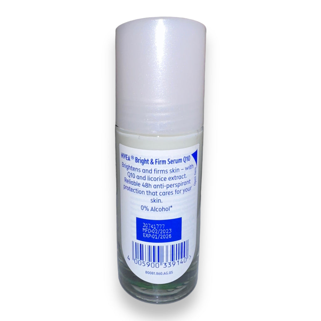 Nivea - White & FIRM  Serum Q10 - Whitens and Firm Skin - 48HR Anti-Perspirant 40 ML - FIRM
