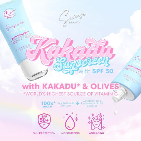 Sereese Beauty - Sunscreen with “KAKADU” spf 50 - 50g