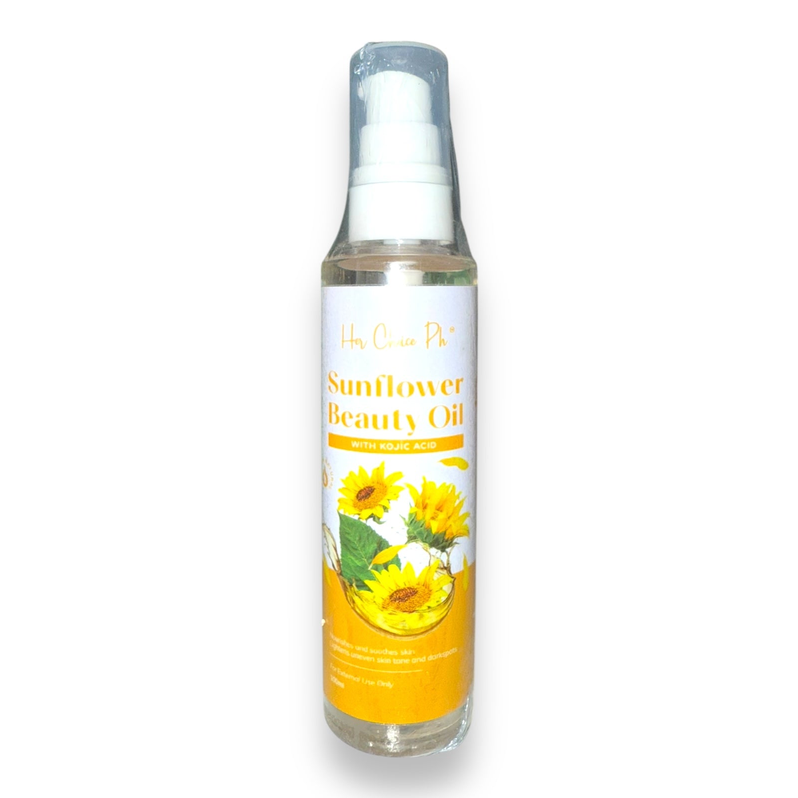 Her Choice - Sunflower Beauty Oil with Kojic Acid 100ml