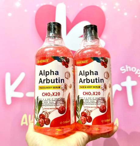 Dr. Meinaier Alpha Arbutin Face & Body Serum 500ml
