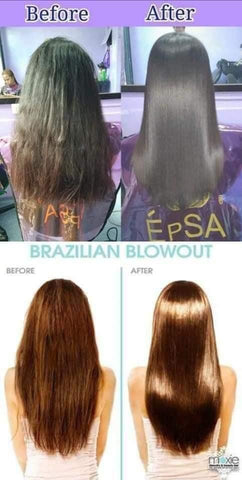 EPSA - Brazilian Blow Out Keratin Treatment Set 120 ML x 3 ( Bottles 1,2,3 )