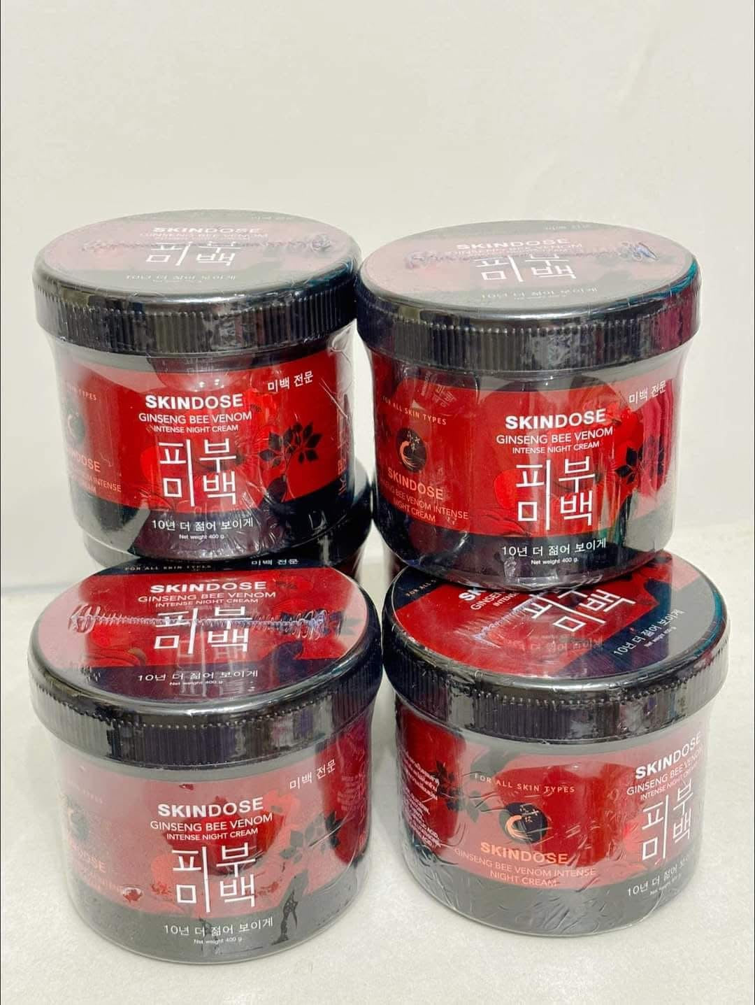 SKIN DOSE - Ginseng Bee Venom Intense Night Cream 400g