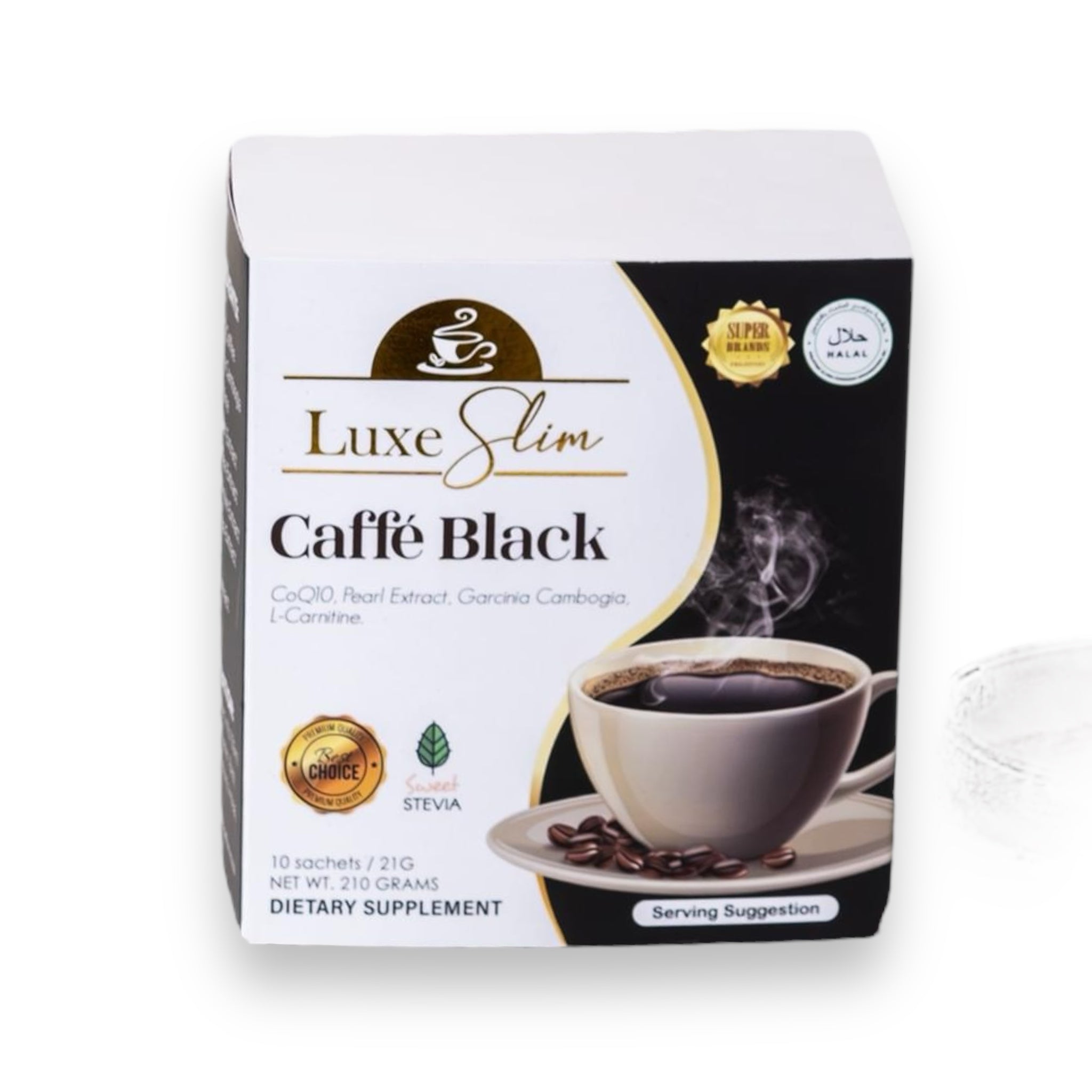 Luxe Slim - CAFFE BLACK - 10 sachet - 21g