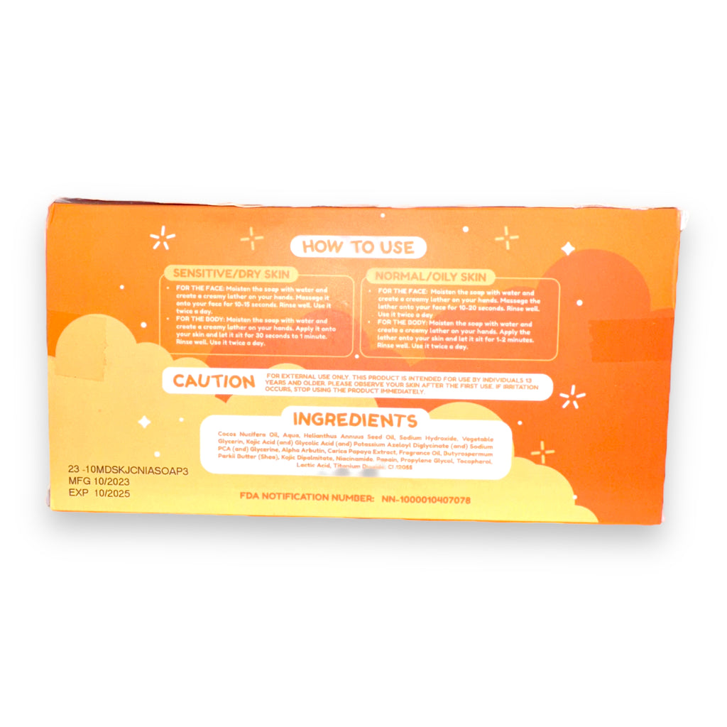 My Dream Skin - Kojic + Niacinamide Whitening Soap 3 x 70g