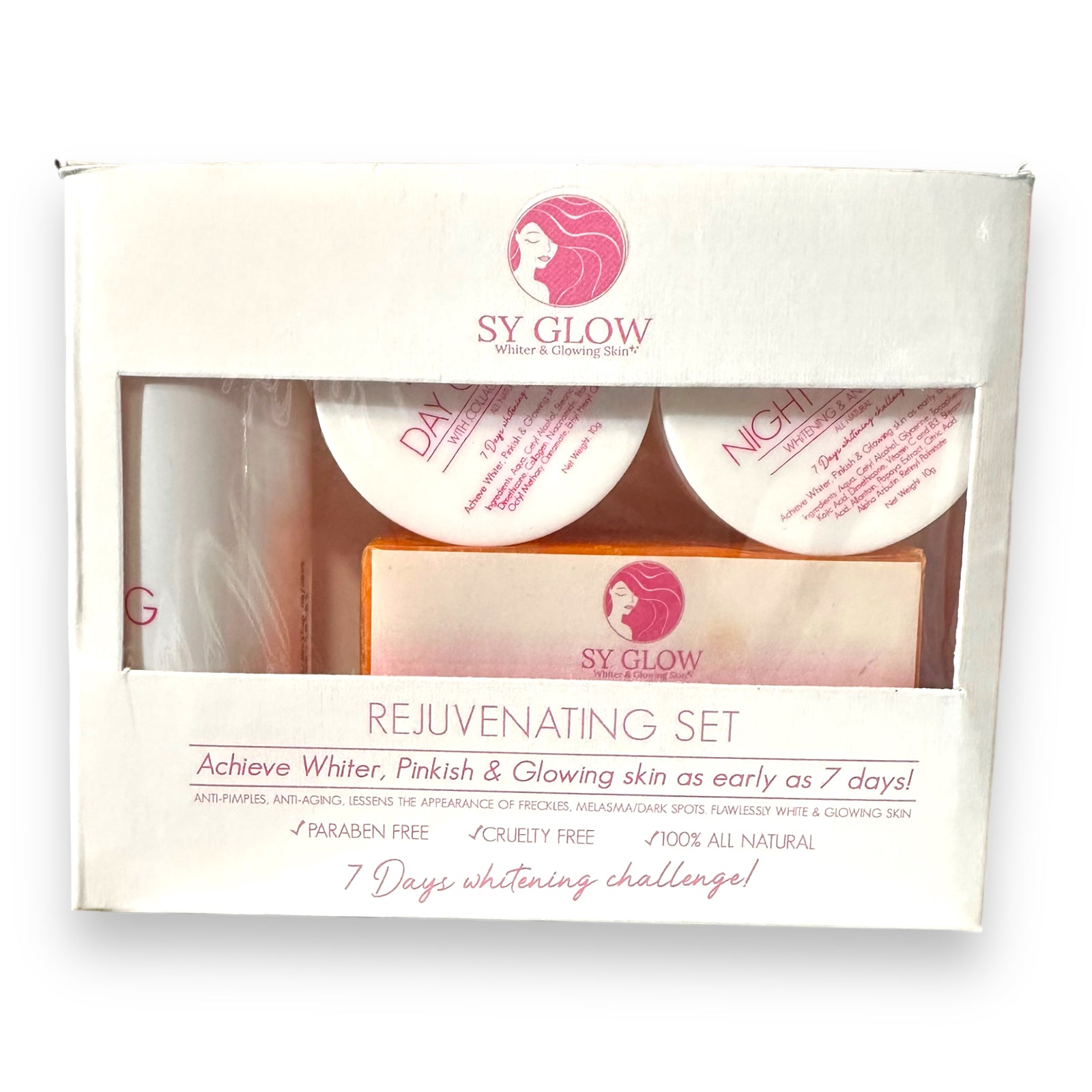 SY GLOW - Rejuvenating Set  ( White )