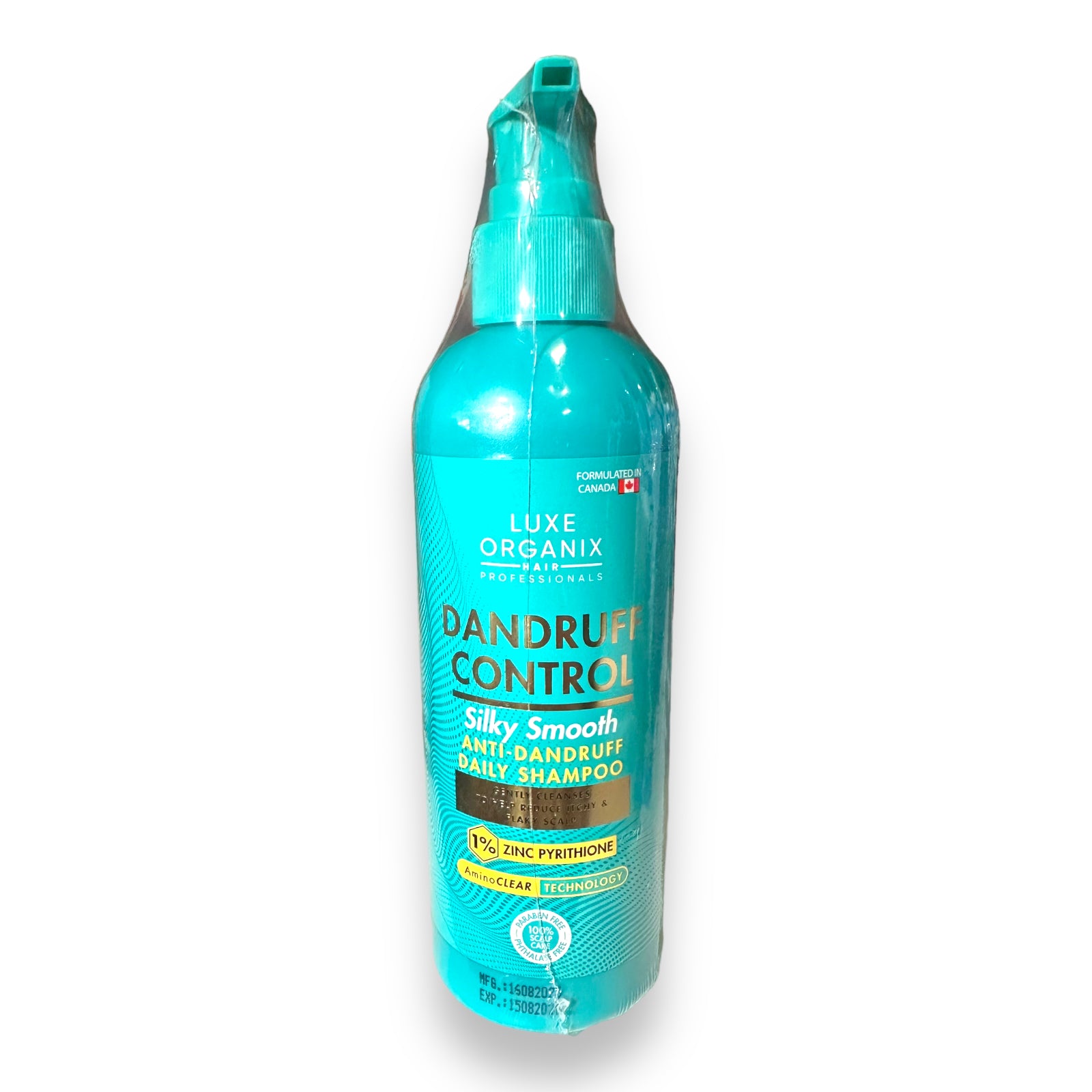 LUXE ORGANIX - Dandruff Control Silky Smooth Shampoo 240ml ( Green