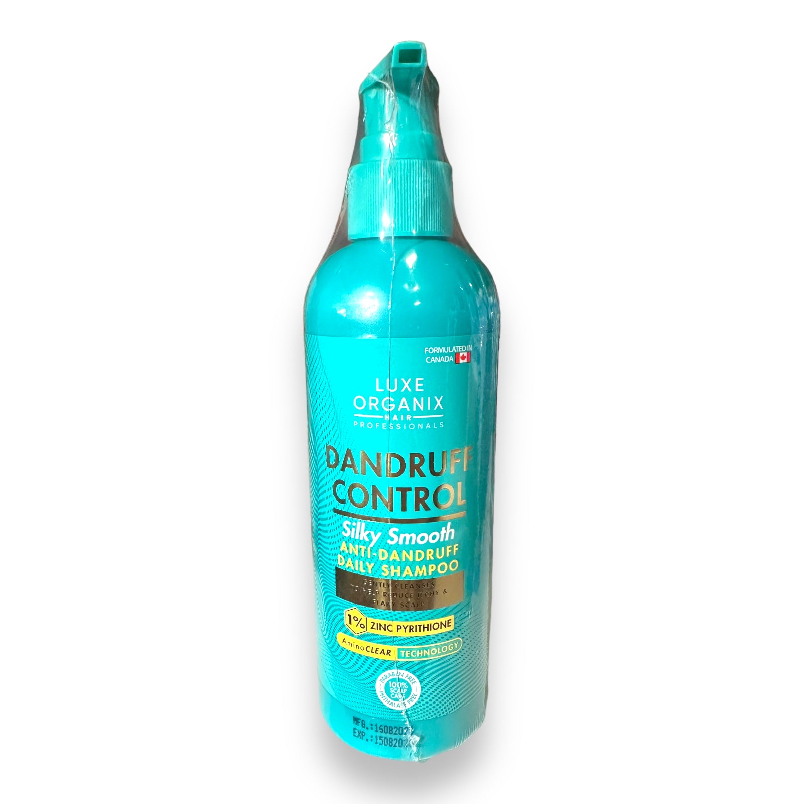 LUXE ORGANIX - Dandruff Control Silky Smooth Shampoo 240ml ( Green )