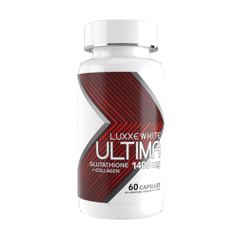 Luxxe White Ultima Glutathione + Collagen 1400 mg 60 Capsules Supplement