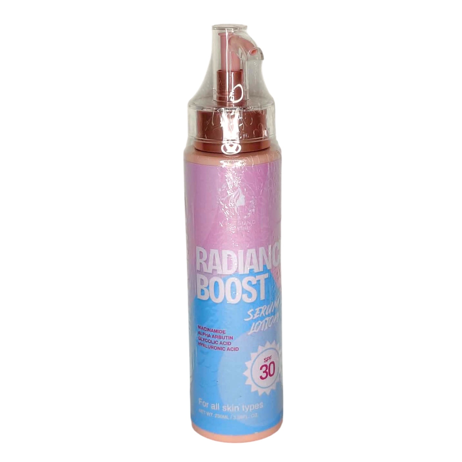 Ms. Tsung Essentials - Radiant Boost Serum Lotion SPF 30 - 250ml