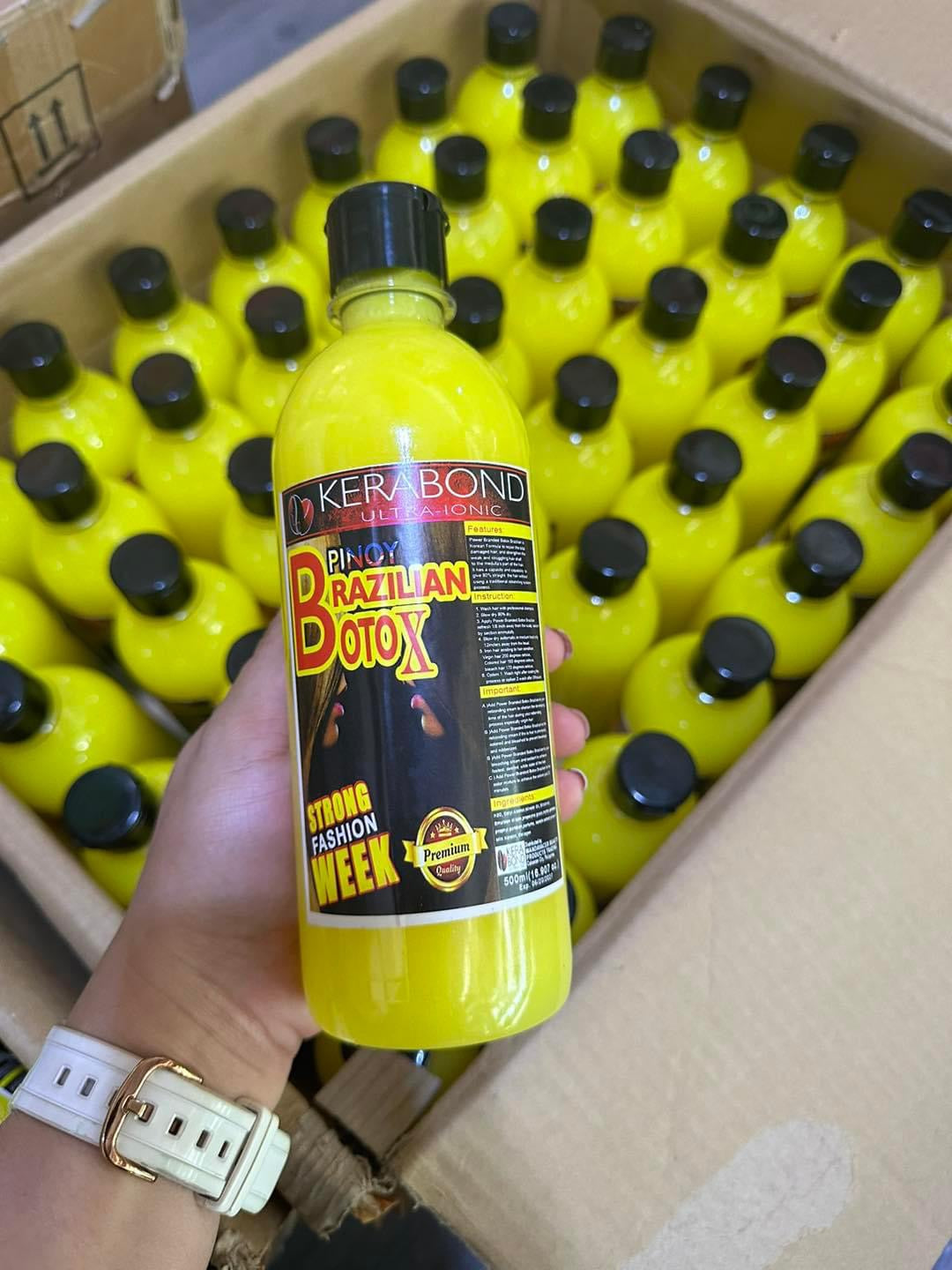 KERABOND - Ultra Ionic Pinoy BRAZILIAN BOTOX - 120 ml ( SMALL )