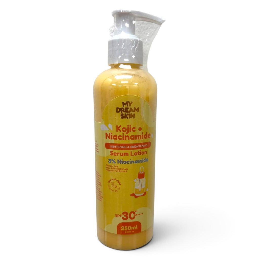 My Dream Skin - Kojic Niacinamide Lightening & Brightening  Serum Lotoon 3% Niacinamide - SPF 30 Pa+++ 250 ml -  SERUM LOTION