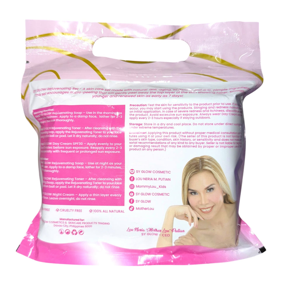 SY GLOW - Rejuvenating Set  ( White )