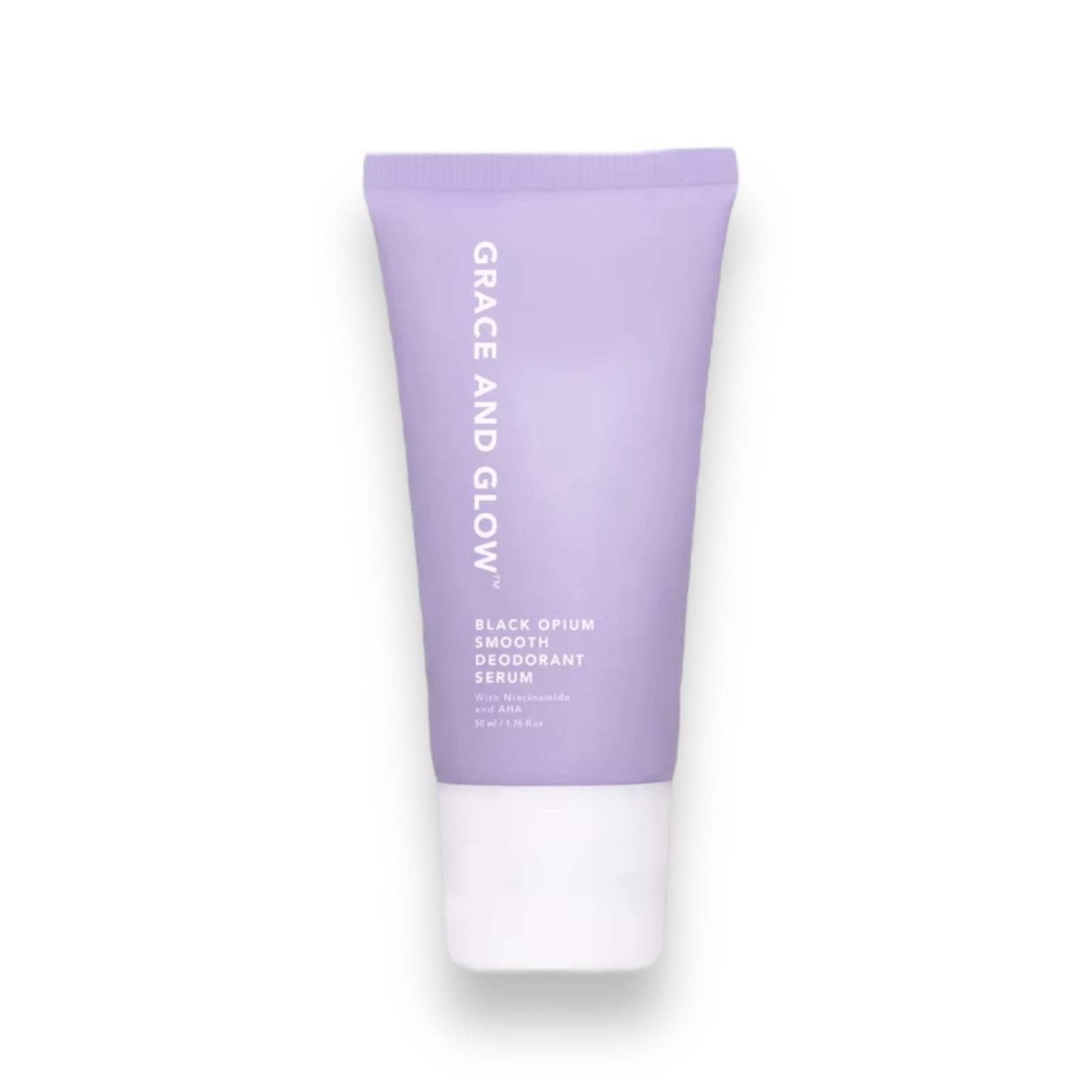 Grace and Glow - - Black Opium BRIGHT AND SMOOTH Deodorant Roll On Serum 50 ML ( purple deodorant )