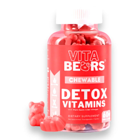 Vita Bears - DETOX VITAMINS ( Red )
