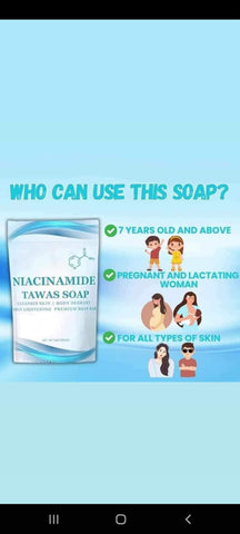 NIACINAMIDE TAWAS SOAP 100g