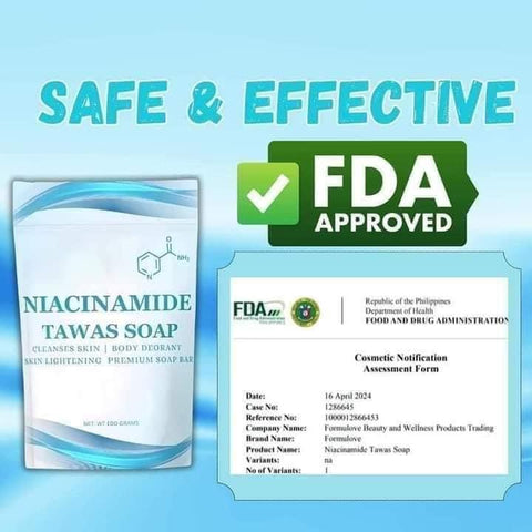 NIACINAMIDE TAWAS SOAP 100g