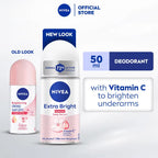 Nivea Roll on Deodorant - Brightening Deep Serum - Bright & Firm - Sakura 50mlo