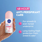 Nivea Roll on Deodorant - Brightening Deep Serum - Bright & Firm - Sakura 50mlo