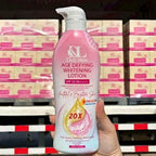 Deli Skin - Age Defying Whitening Lotion SPF 50 PA ++ - 20X Collagen Tripeptide - 500ml   ( PINK )