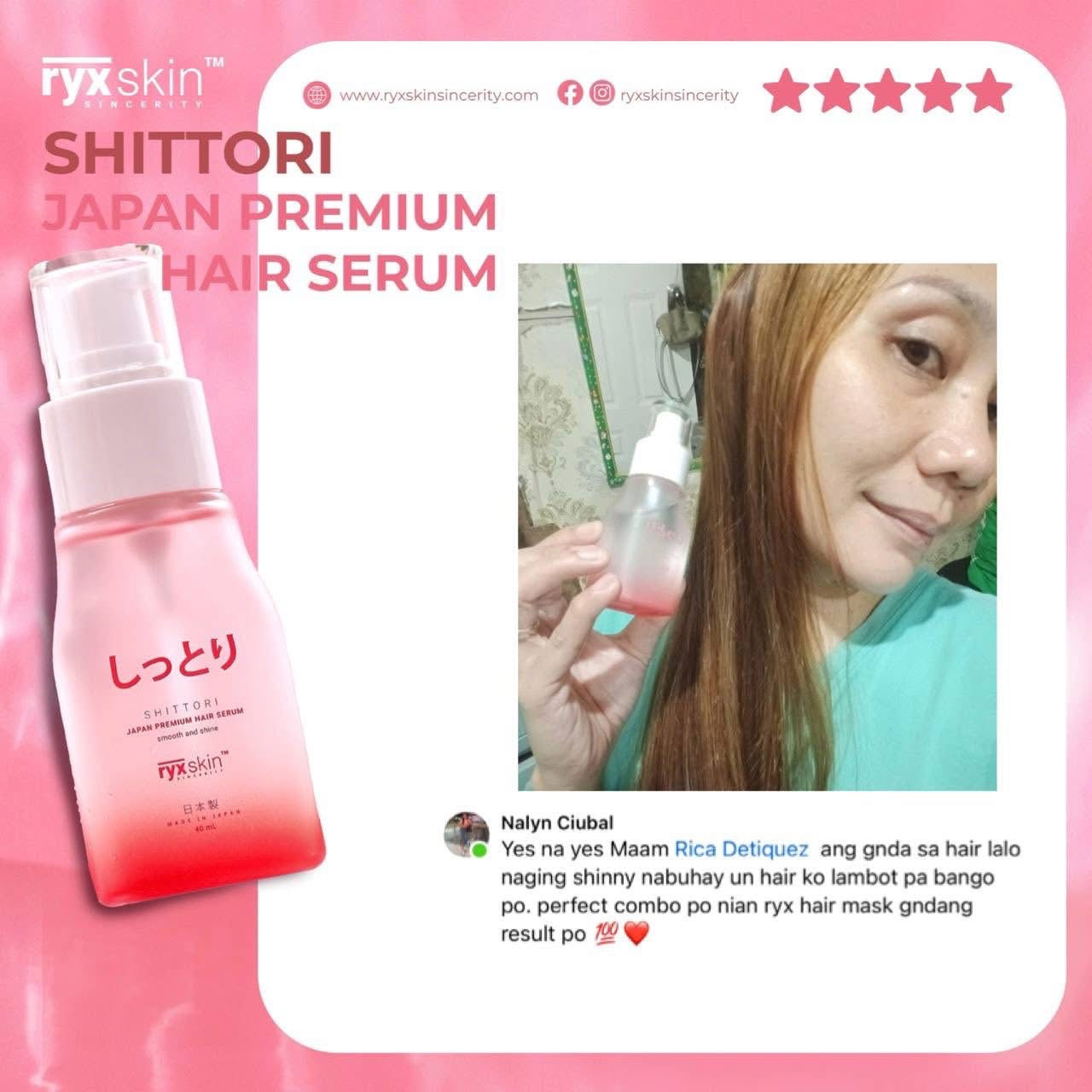 Ryx Skin - Shittori Premium Hair Serum 40ml