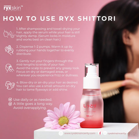 Ryx Skin - Shittori Premium Hair Serum 40ml