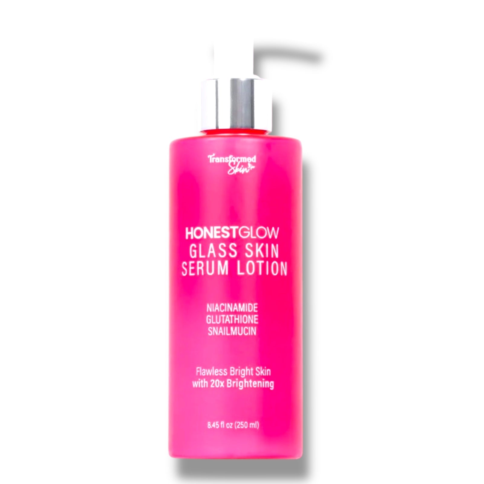 Honest Glow - Glass Skin Serum Lotion  250 ML ( pink )