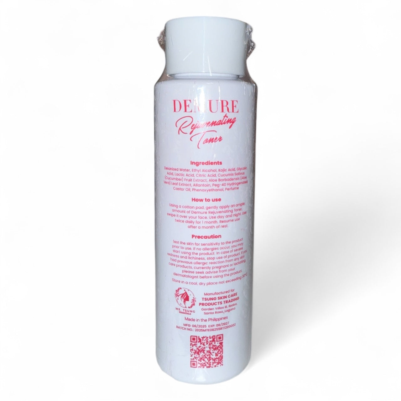 Ms. Tsung Essentials - Rejuvenating TONER 120 ml ( TONER ONLY )