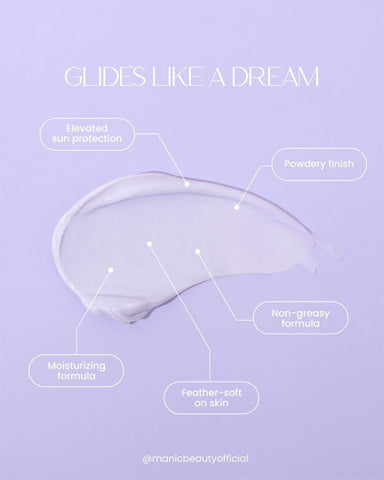 Manic Sunbeam Mousse Hybrid Sunscreen 50ml