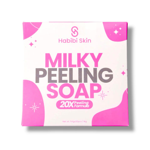 Habibi Skin Milky Peeling Soap 20 PCS x 50g - 1 BOX