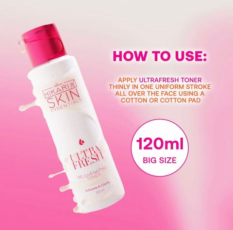 Hikari Skin Essentials - Ultra Fresh Rejuvenating Toner 120ml
