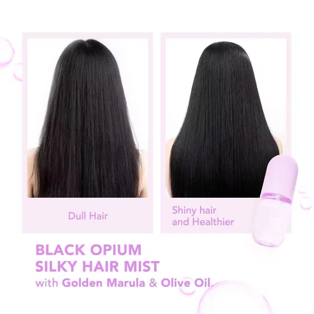 Grace and Glow - BLACK OPIUM PERFUME “ SIKLY HAIR MIST “ 100 ML( hair mist )