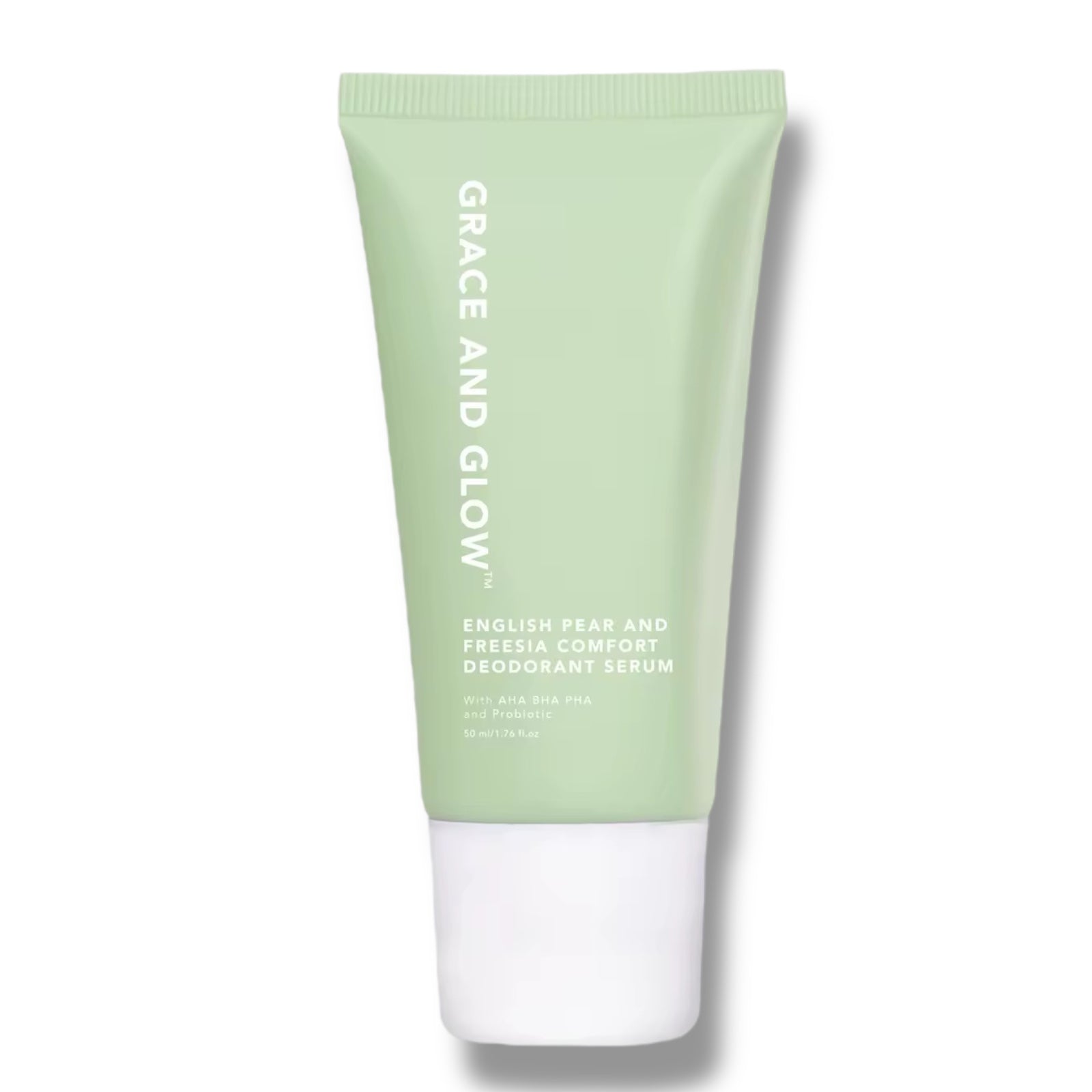 Grace & Glow English - Pear and Freesia Comfort Fresh All Day Deodorant Roll On Serum 50ml ( Green Deodorant )