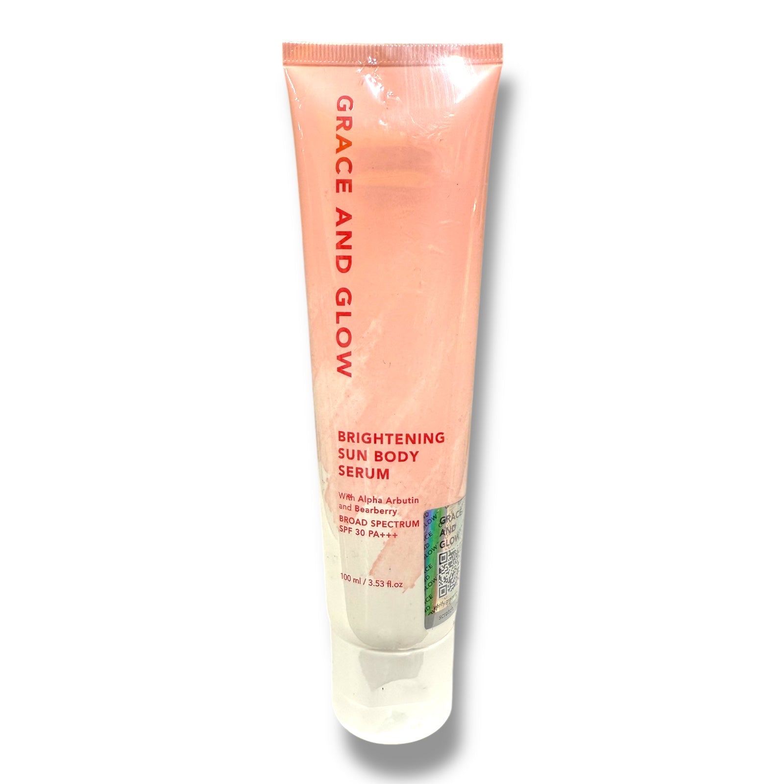 Grace and Glow - Brightening Sun Body Serum with Alpha Arbutin & Bearberry SPF 30 PA+++ - 100 ml