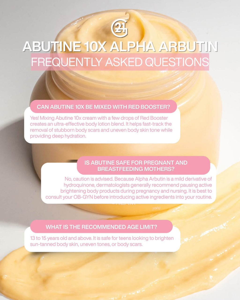 G21 - Abutine 10x Alpha Arbutin Cream 200g