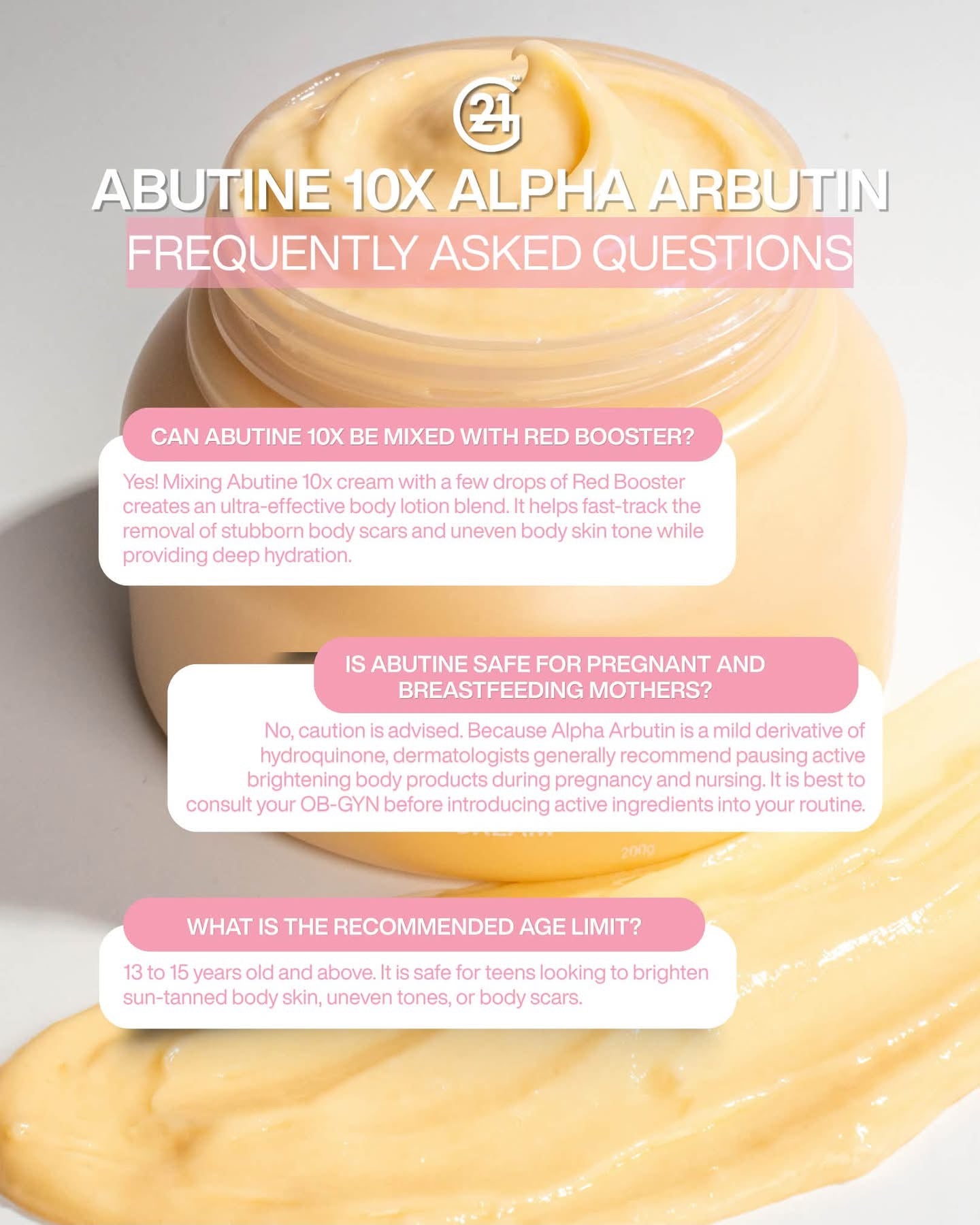 G21 - Abutine 10x Alpha Arbutin Cream 200g