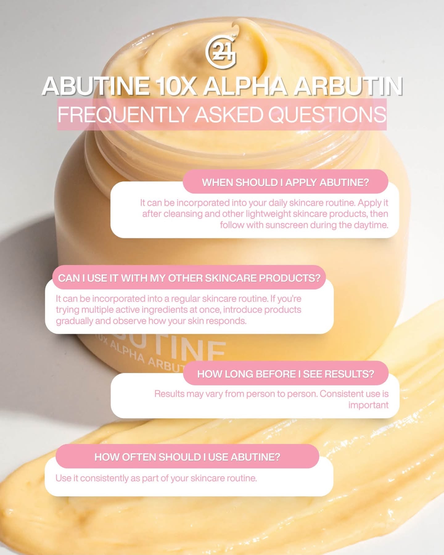G21 - Abutine 10x Alpha Arbutin Cream 200g