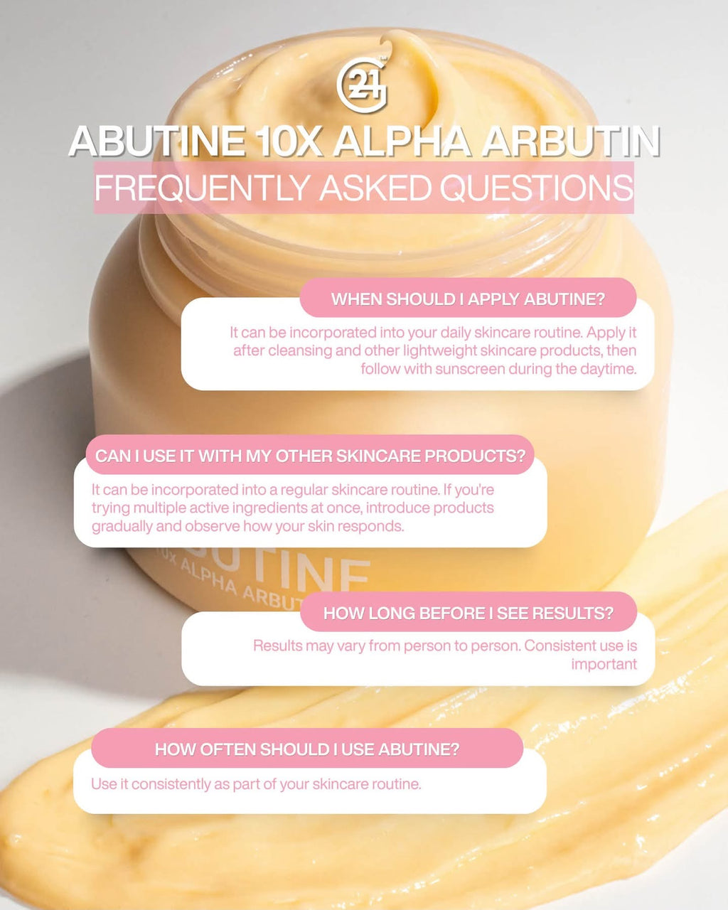 G21 - Abutine 10x Alpha Arbutin Cream 200g
