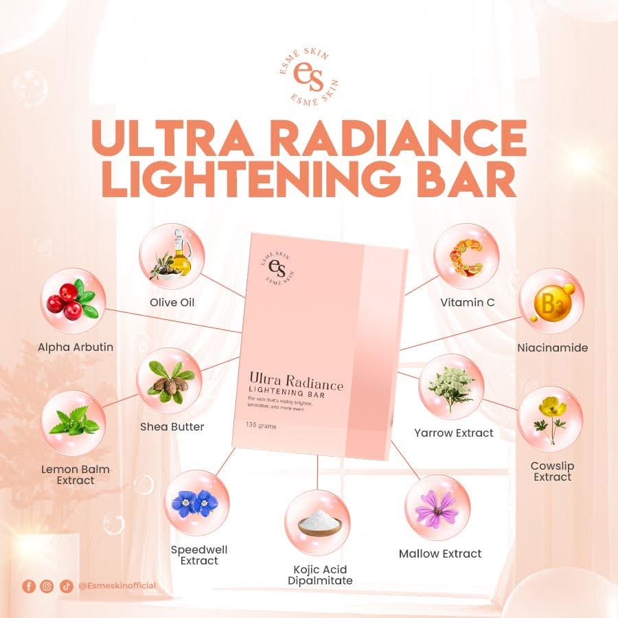 Esme Skin Ultra Radiance Lightening Bar 135g