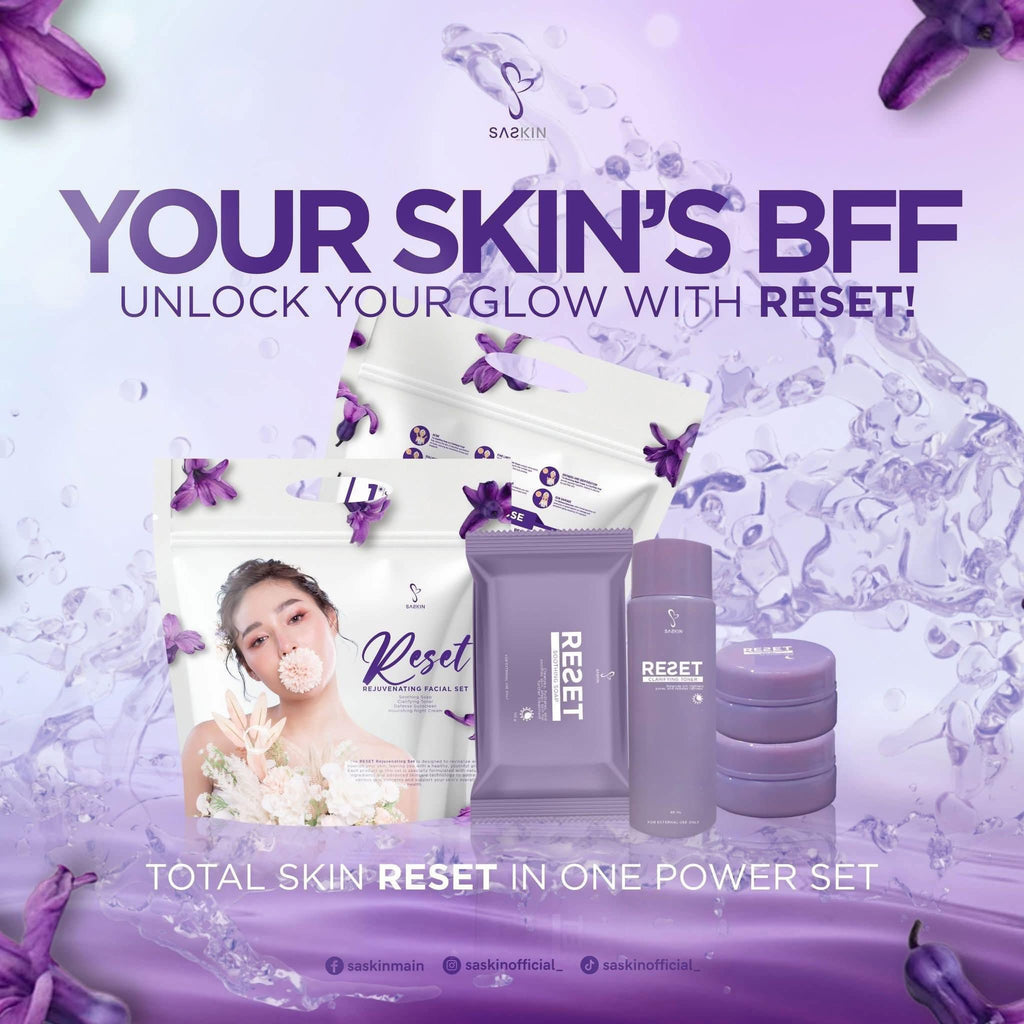 Saskin Reset Rejuvenating Facial Set