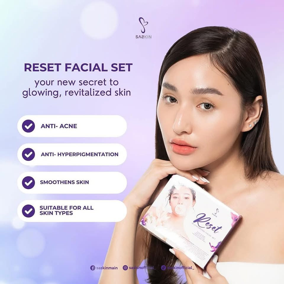 Saskin Reset Rejuvenating Facial Set