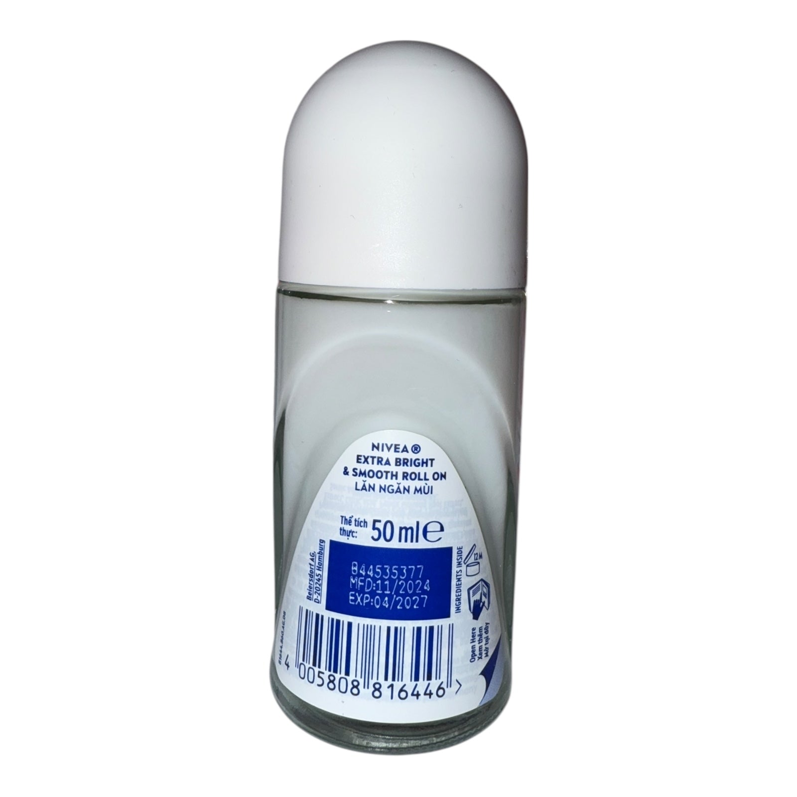Nivea - Extra Bright & Smooth VITAMIN C Licorice 50ml ( orange )