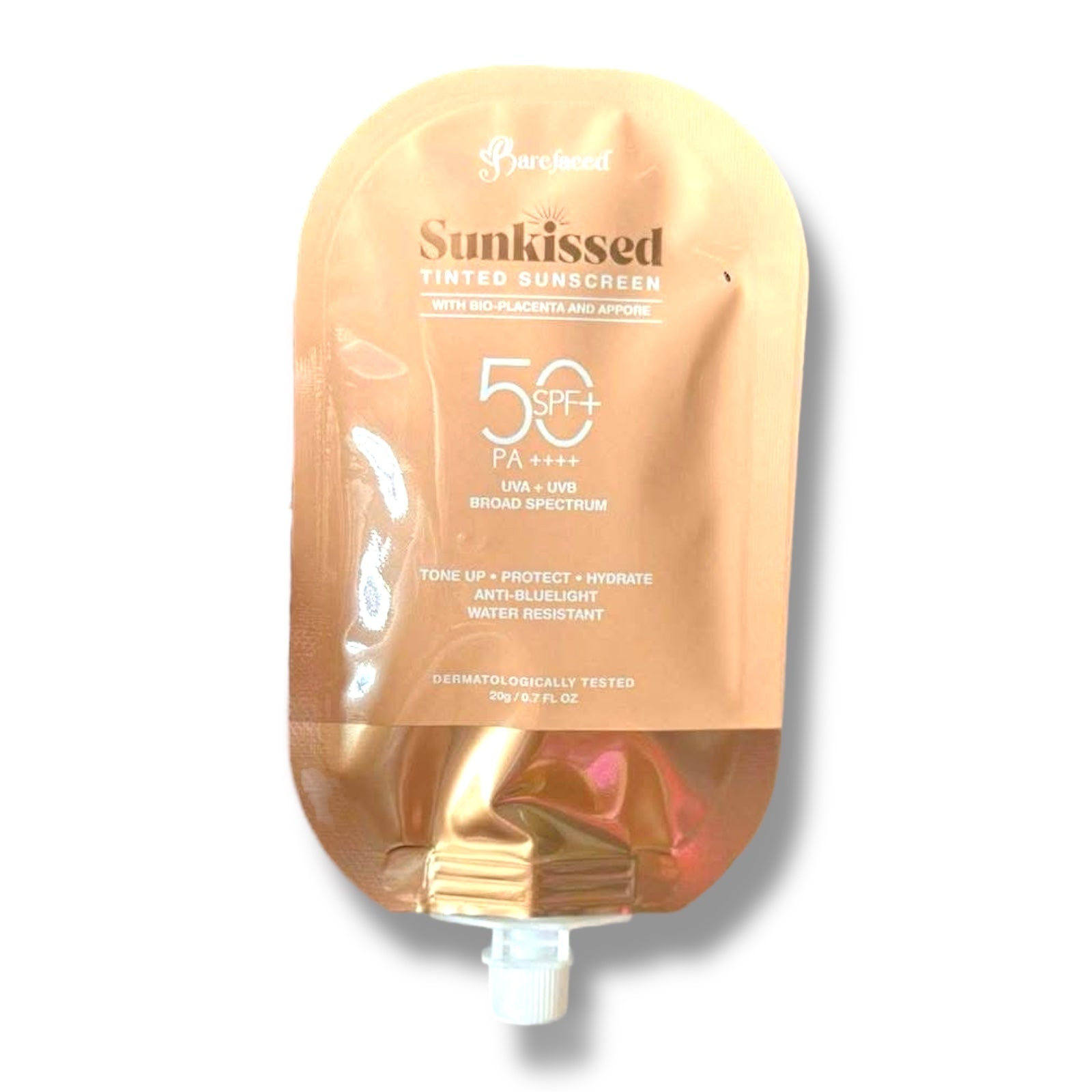 Barefaced - Sunkissed Tinted Sunscreen 20g (Sachet) ( Regular Shade )