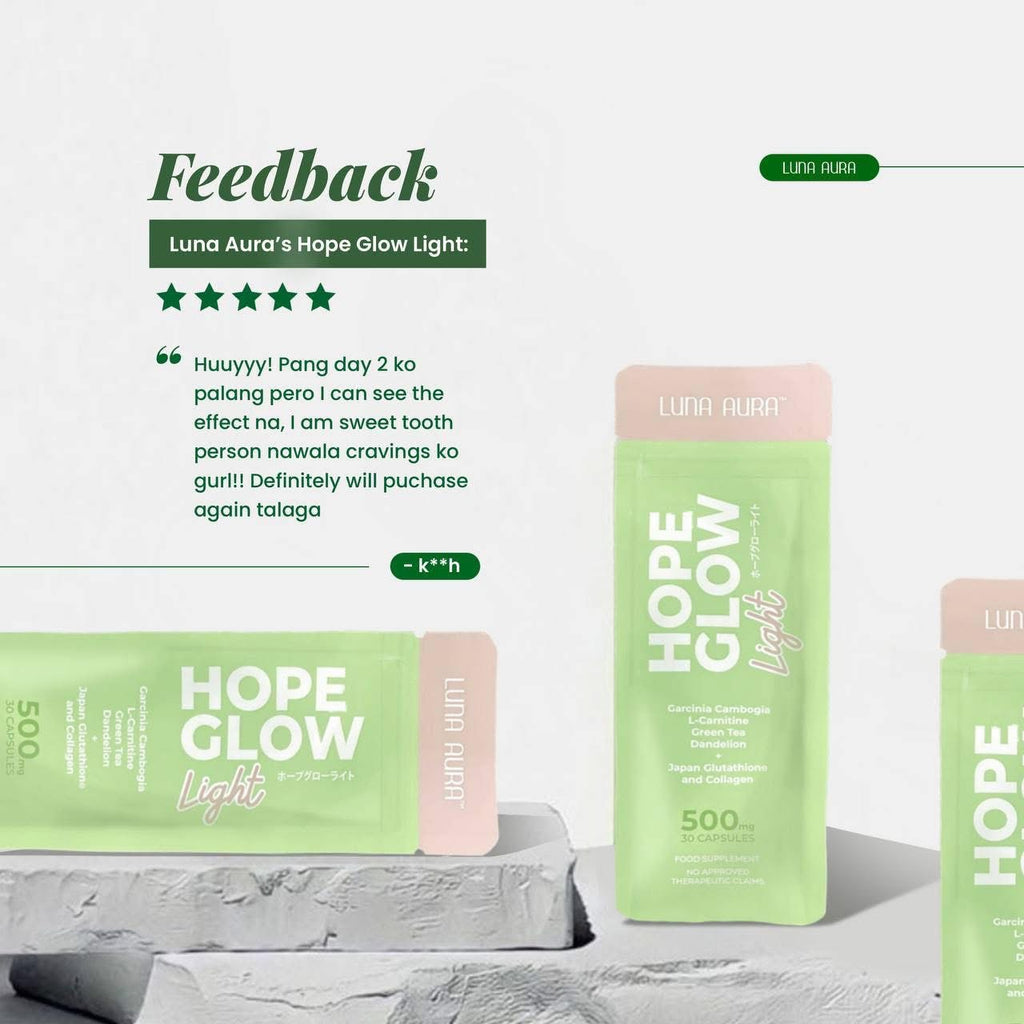 Luna Aura - Hope Glow LIGHT - 30 capsule