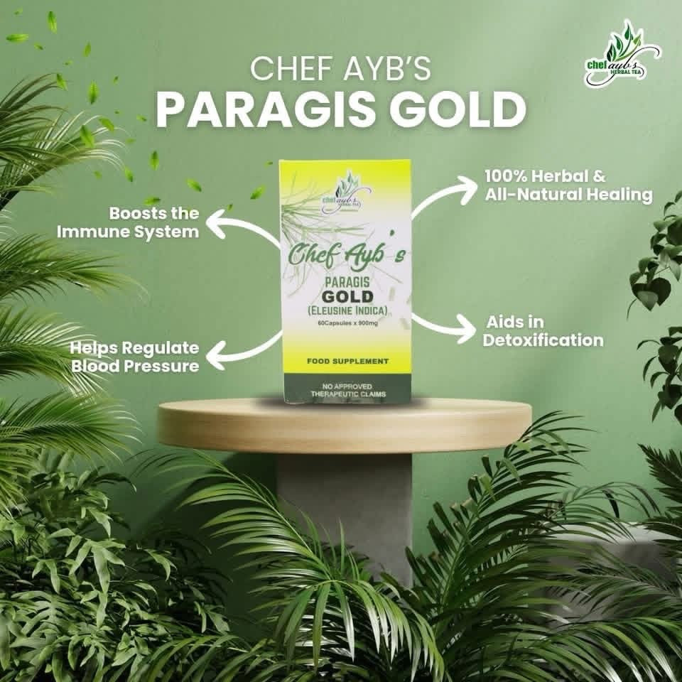 Chef Ayb's - Paragis GOLD Eleusine Indica 60 Capsules x 900mg