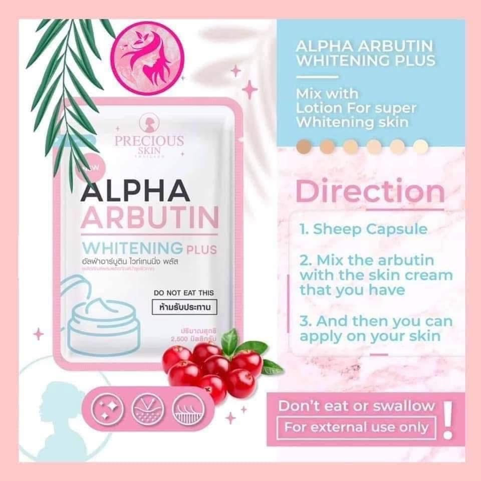 Precious Skin Alpha Arbutin 3+ Collagen Whitening Capsule
