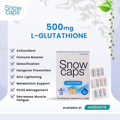 SNOW CAPS Glutathiobe Capsule - 30 capsule