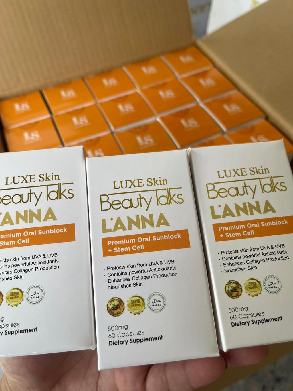 Luxe Skin - Beauty Talks LANNA - 60 caps ( expiry January 2026 )