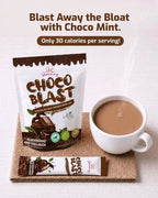 Glowming “CHOCO BLAST” – Chocolate Mint Powder Drink Mix 10x 20g