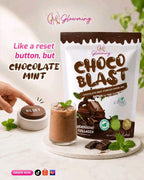 Glowming “CHOCO BLAST” – Chocolate Mint Powder Drink Mix 10x 20g