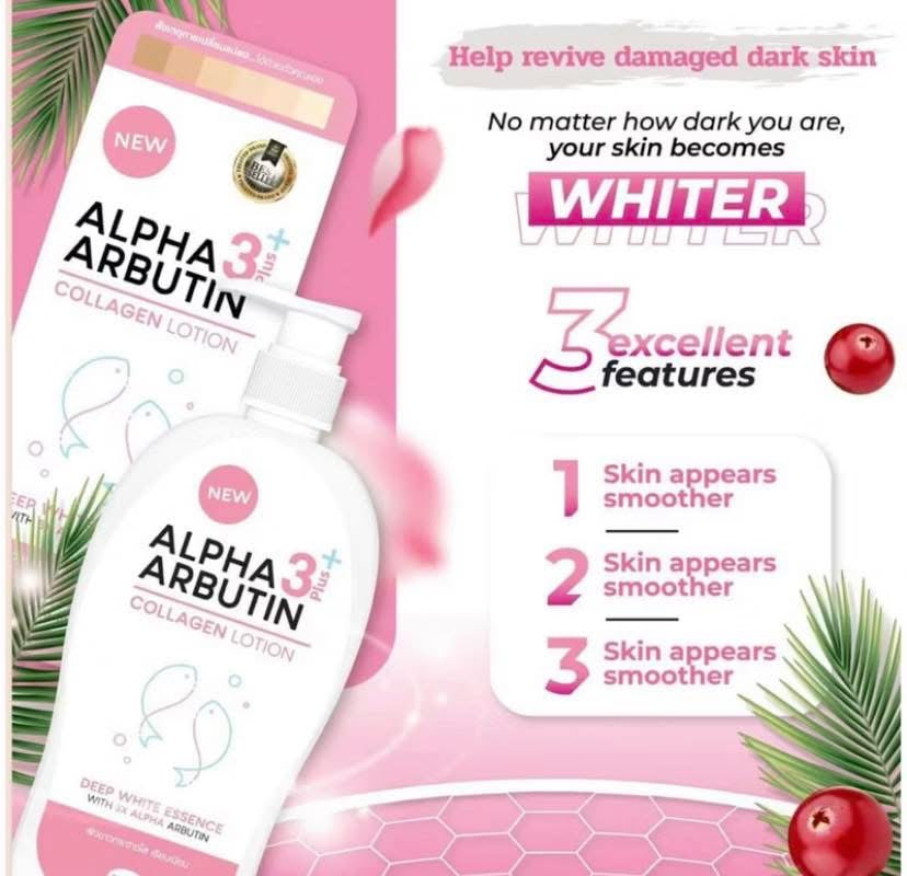 Precious Skin Alpha Arbutin Collagen 3+ Collagen Lotion 500ml